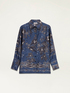 Camicia in raso floreale image number 3