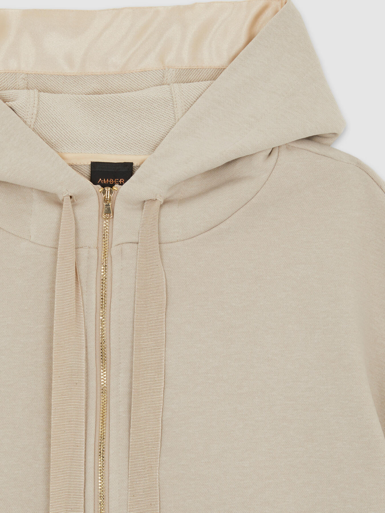 Boxy sweatshirt lettering with zip image number 5