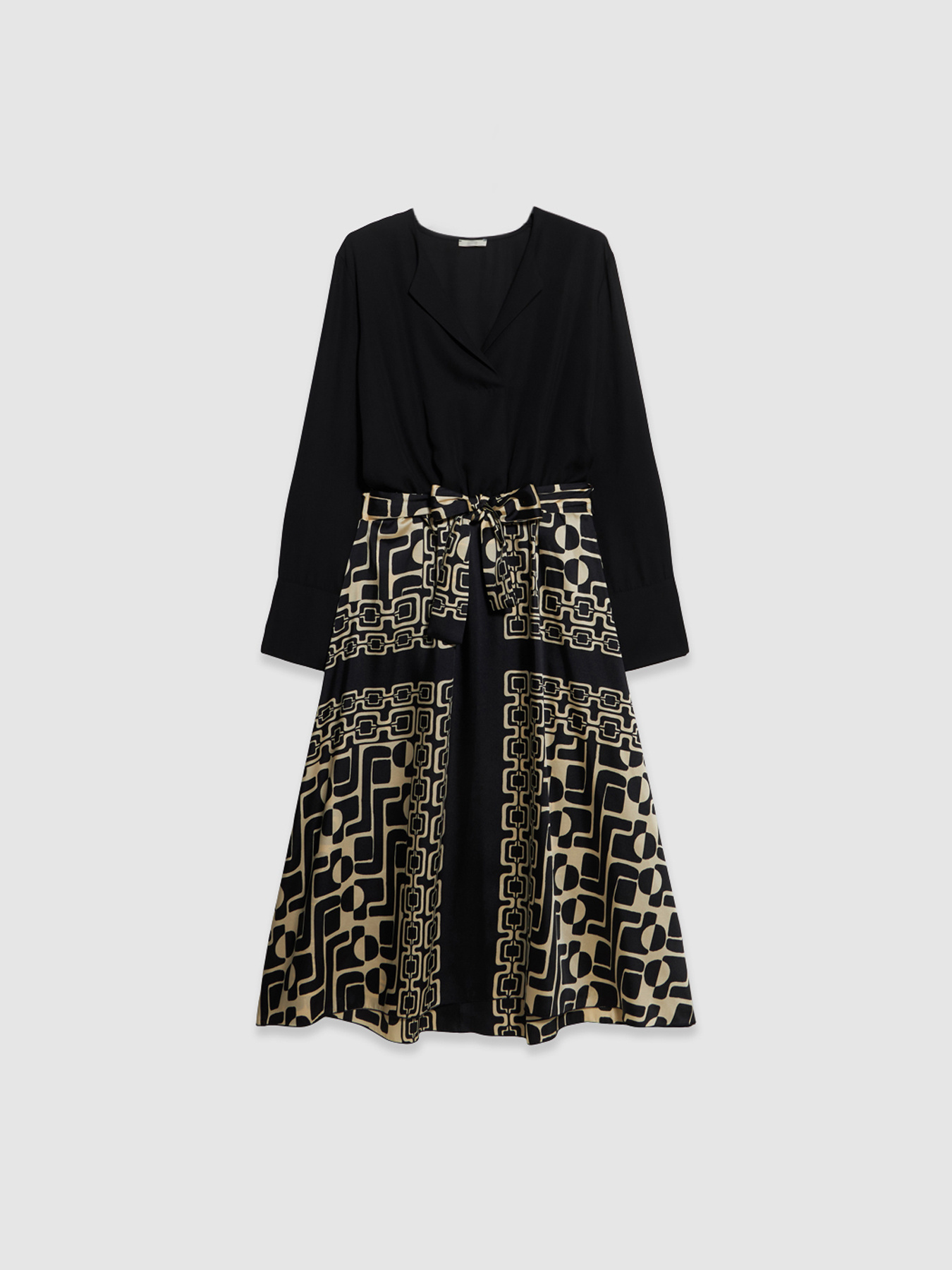 Midi-Kleid im Kombi-Look image number 3