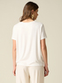 T-shirt avec insert en satin imprim&eacute; image number 1