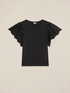T-shirt with lace sleeves image number 3