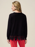 Pullover mit Spitzeneinsatz image number 1