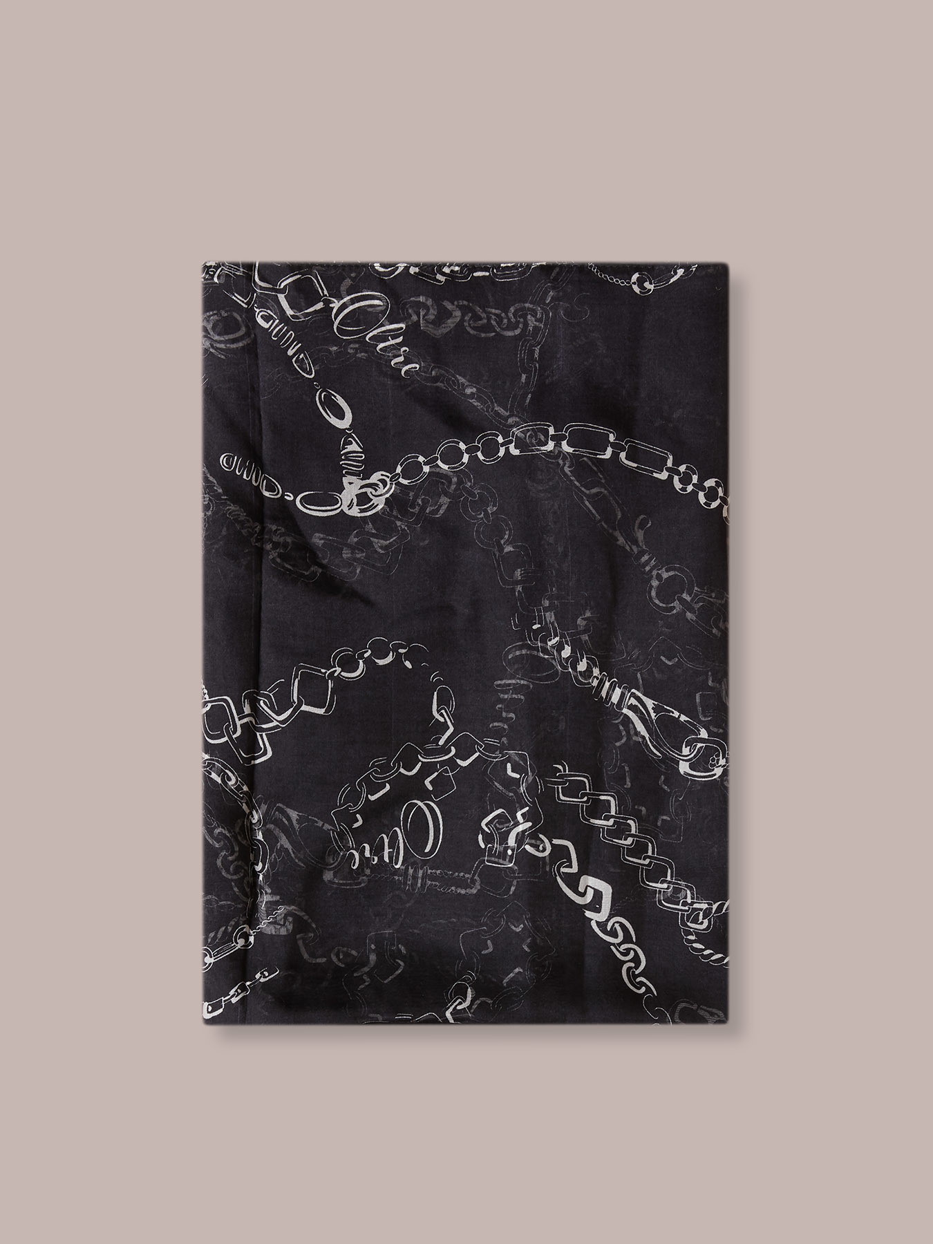 Seidenschal mit Kettenmuster image number 1