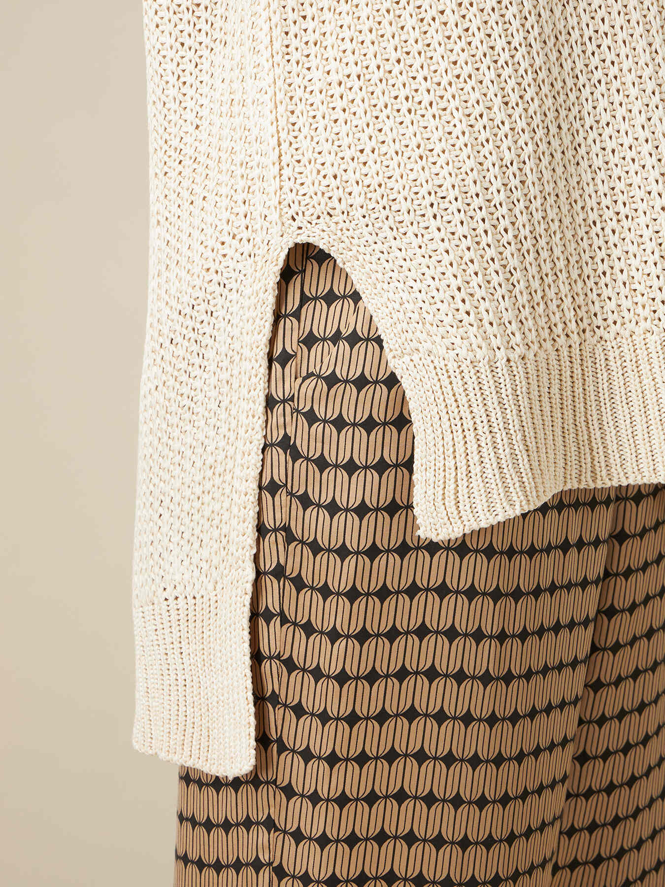 Ribbon yarn waistcoat image number 2