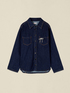 Denim shirt with jewel appliqu&eacute; image number 3