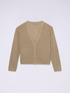 Lurex cardigan with jewel buttons image number 3