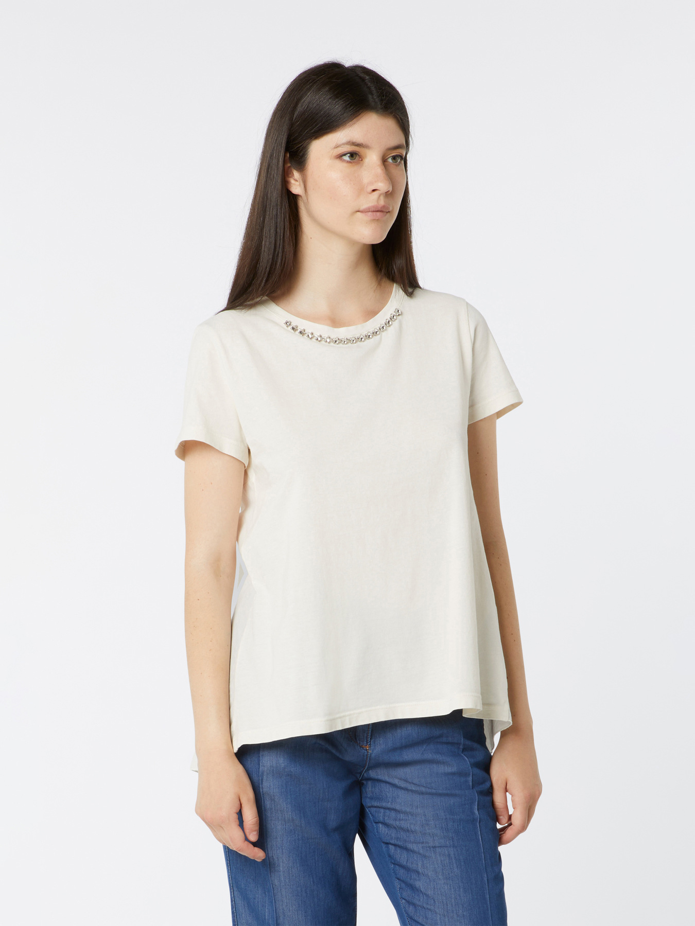 Candy T-Shirt mit Schmuck-Stickerei image number 0