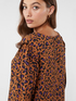 Blusa animalier in viscosa image number 2