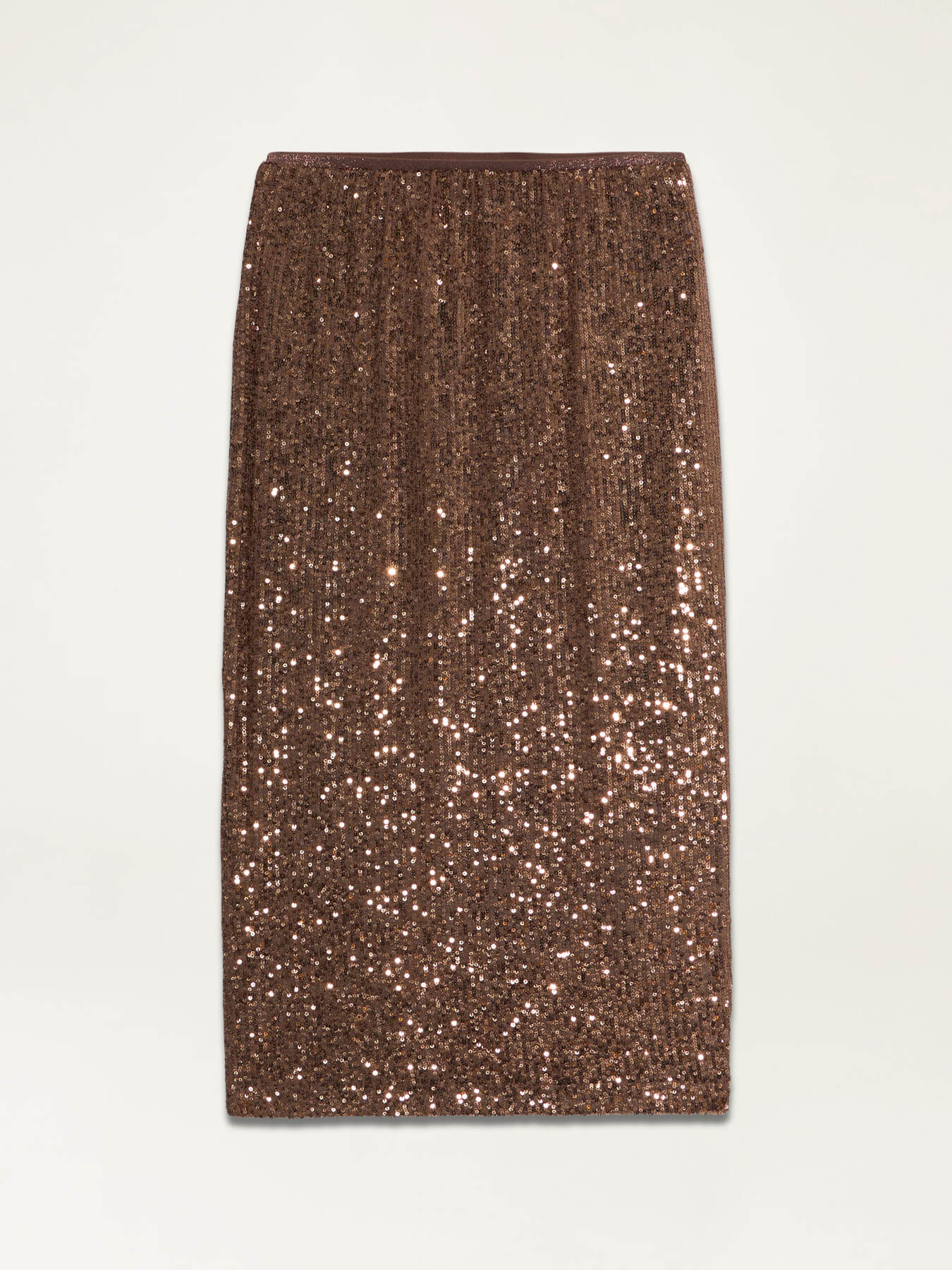 Sequin pencil skirt image number 4