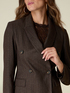 Blazer crois&eacute; teint fil image number 3