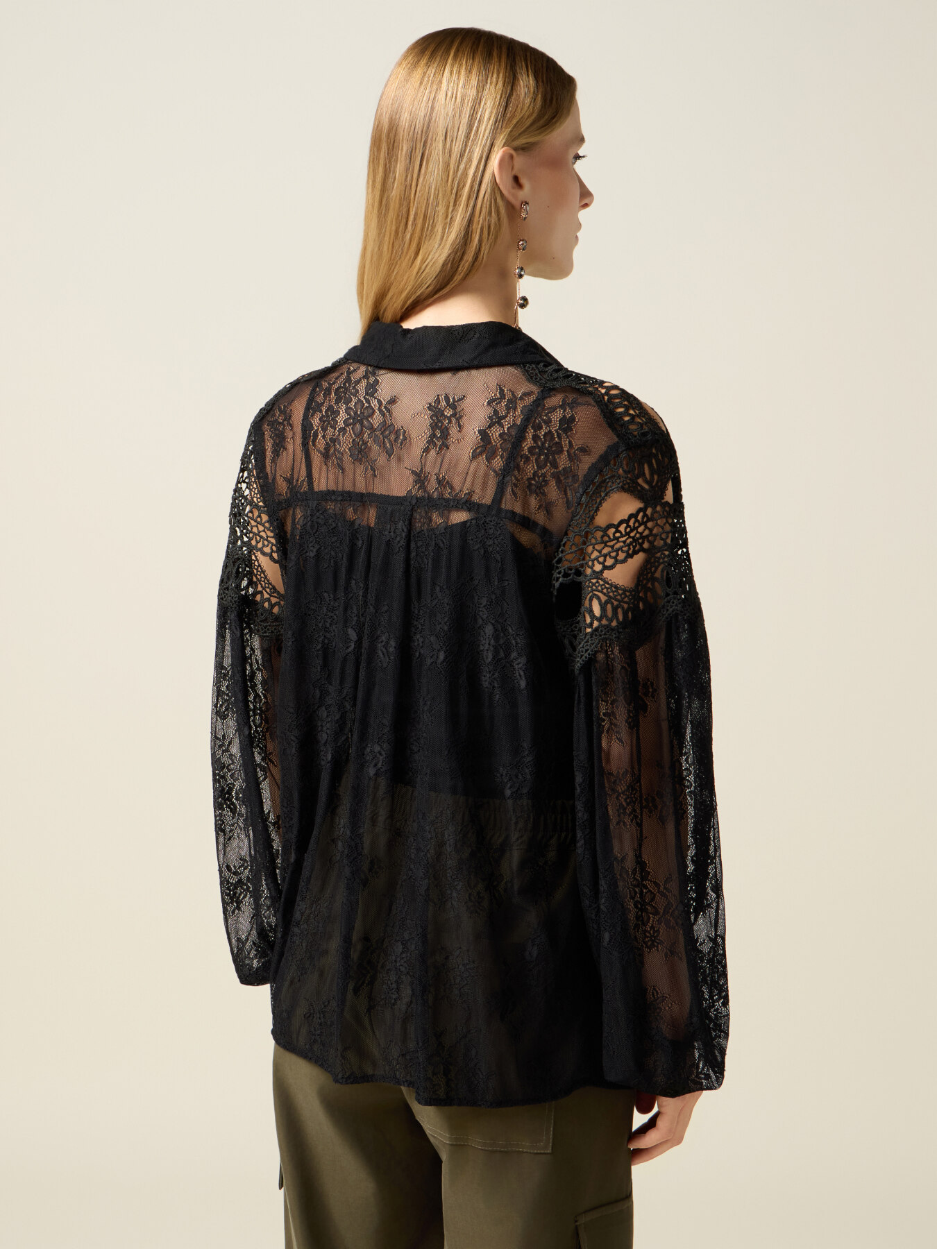 Camicia in pizzo image number 1