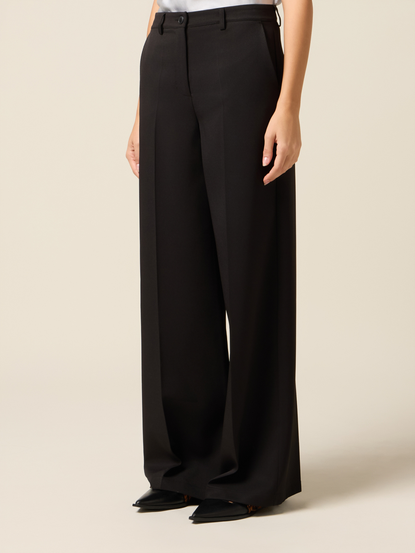 Pantalones de pierna ancha image number 3