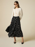Vestito lungo con gonna fantasia image number 5