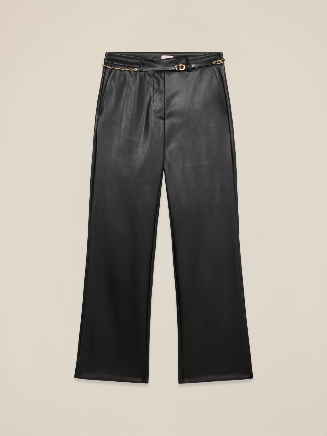 Synthetic fabric trousers image number 4