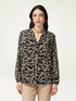 Viscose animal print blouse image number 0