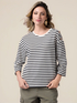 Long-sleeved thick cotton T-shirt image number 0