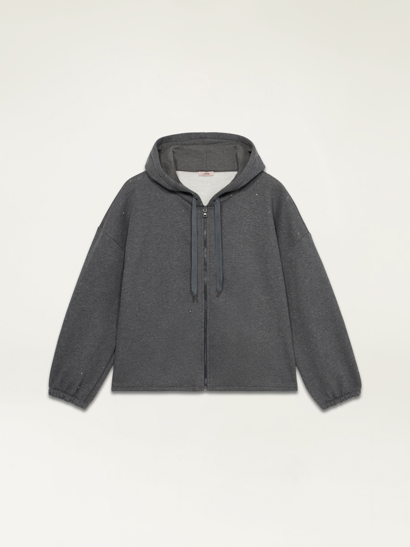 Fleece jacket with studs image number 3