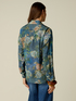 Bluse mit Fantasiemuster und Volants image number 2