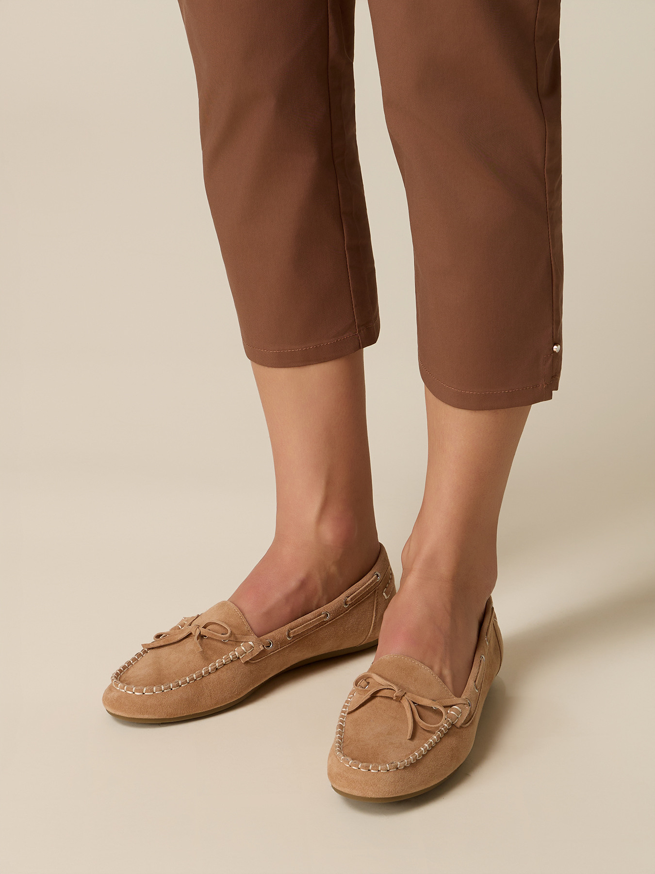 Mocassini in pelle scamosciata image number 0