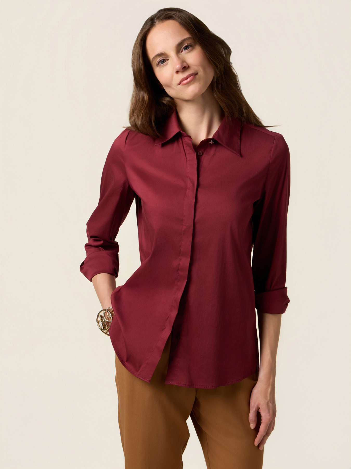 Camisa de popelina image number 0