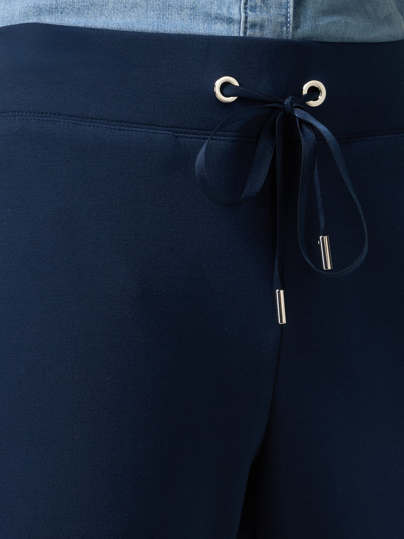 Soft touch joggers with drawstring image number 2