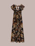 Langes Kleid mit Blumenmuster image number 3