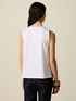 Cotton top with floral appliqu&eacute;s image number 1