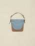 Denim bag with crystals image number 2