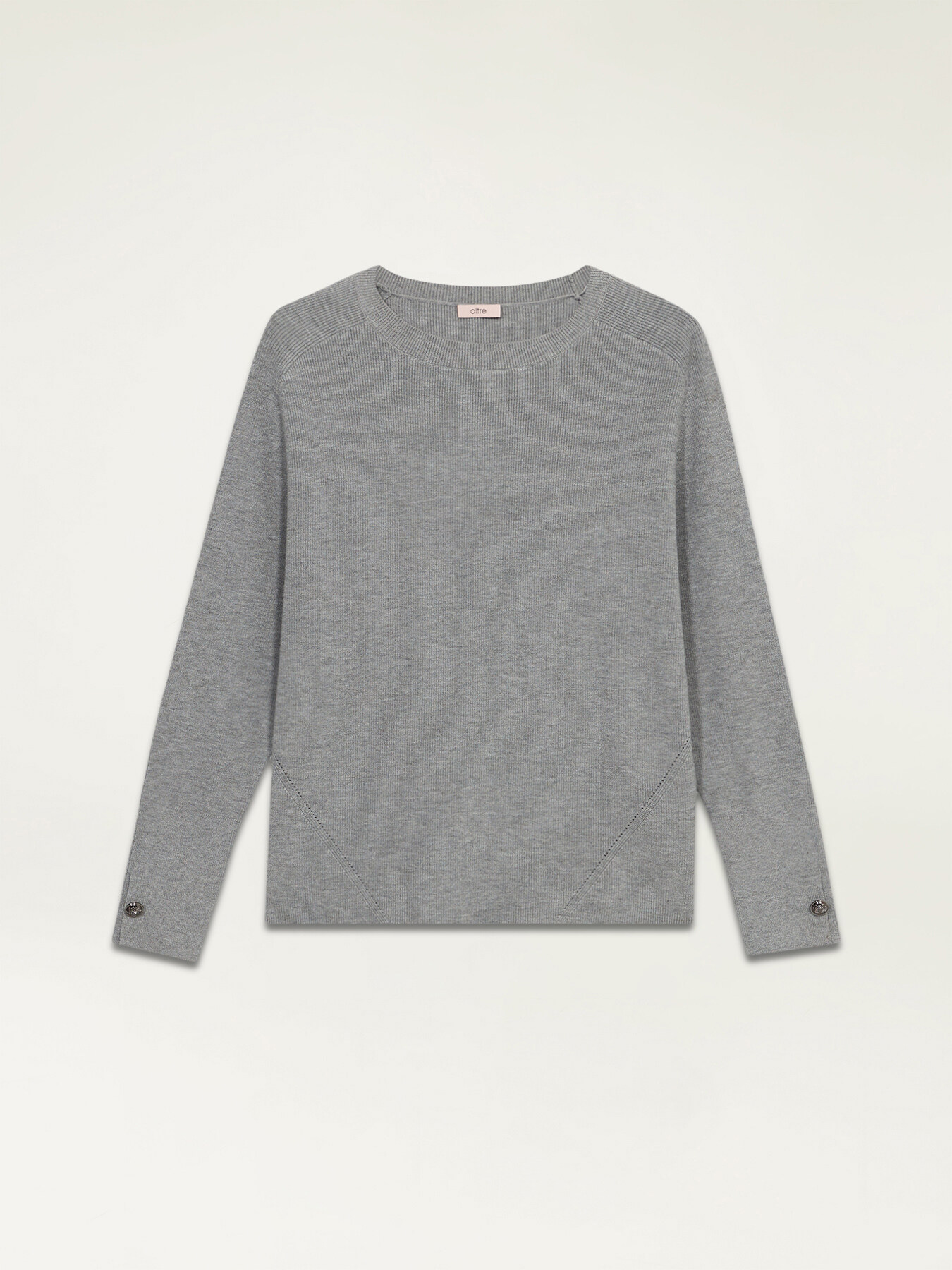 Pull ras-du-cou avec boutons image number 3