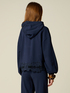 Kapuzenpullover mit Lochstickerei-Einsatz image number 1