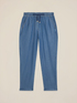 Pantalones jogger de tencel image number 4