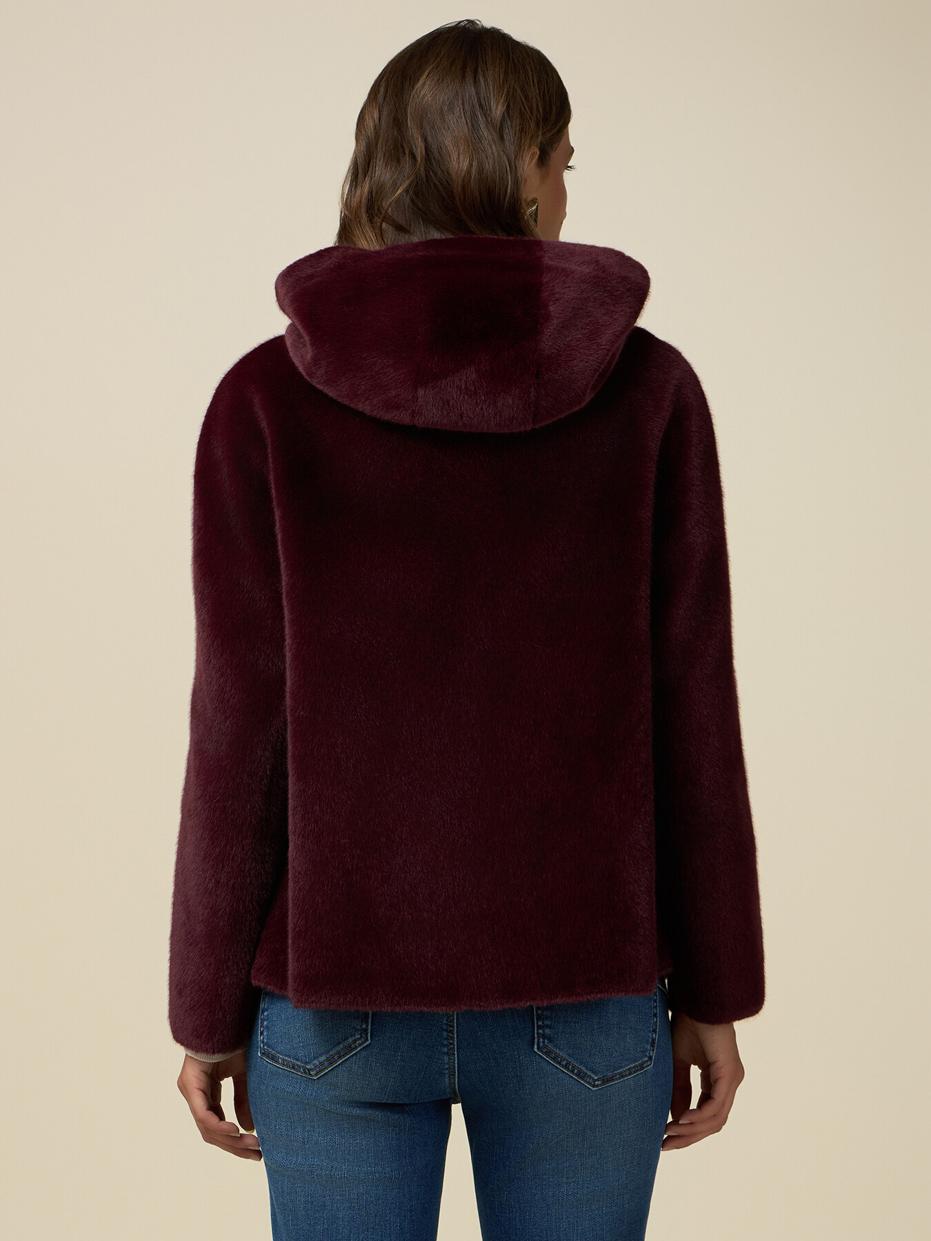 Hooded teddy bear jacket image number 1