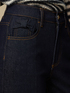 Wide leg jeans with bow detail image number 3