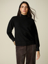 Sequin knit turtleneck image number 0