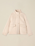 Short mixed wool coat image number 3