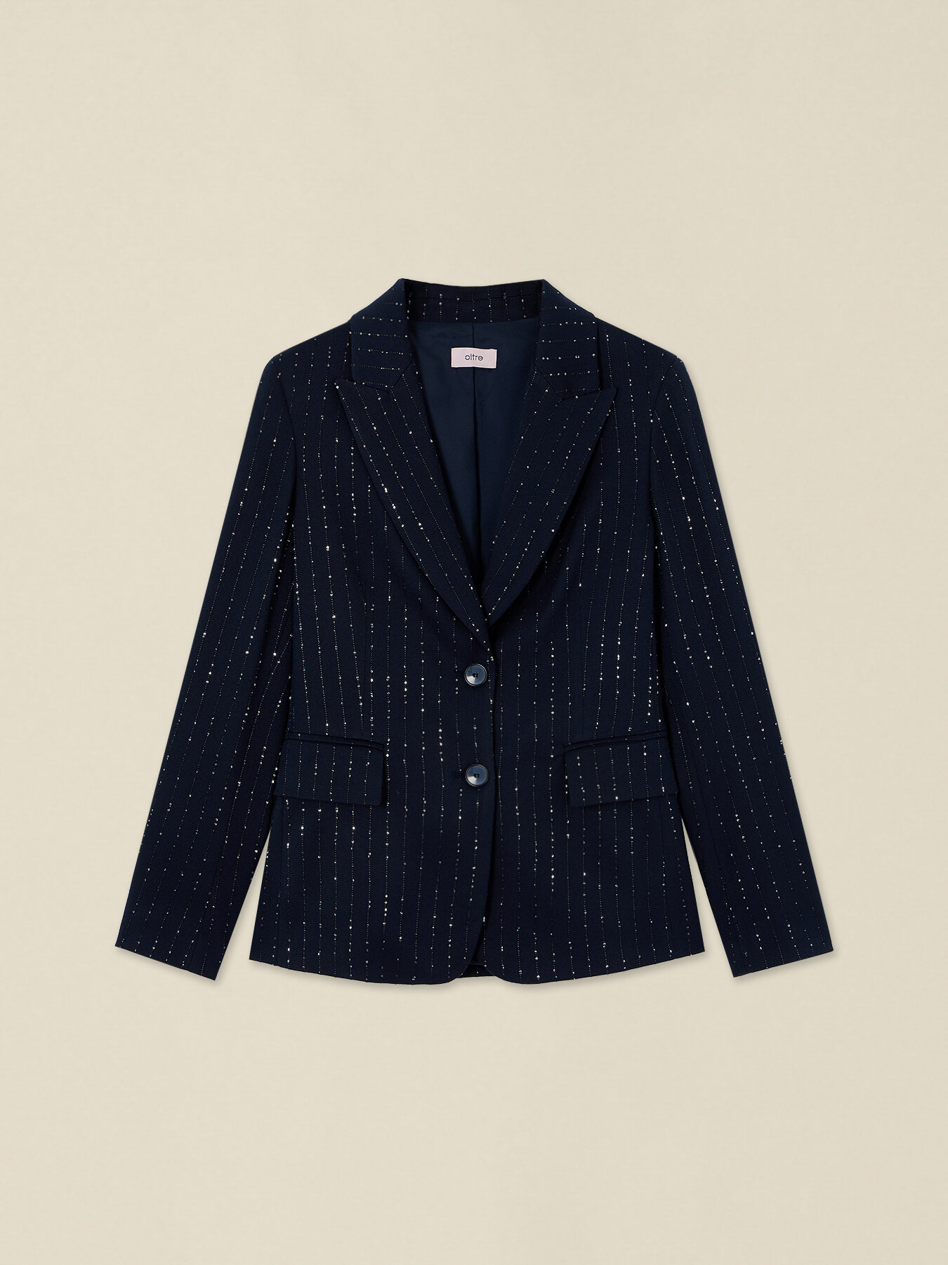 Blazer aus Flanell mit Mikro-Kristallen image number 3