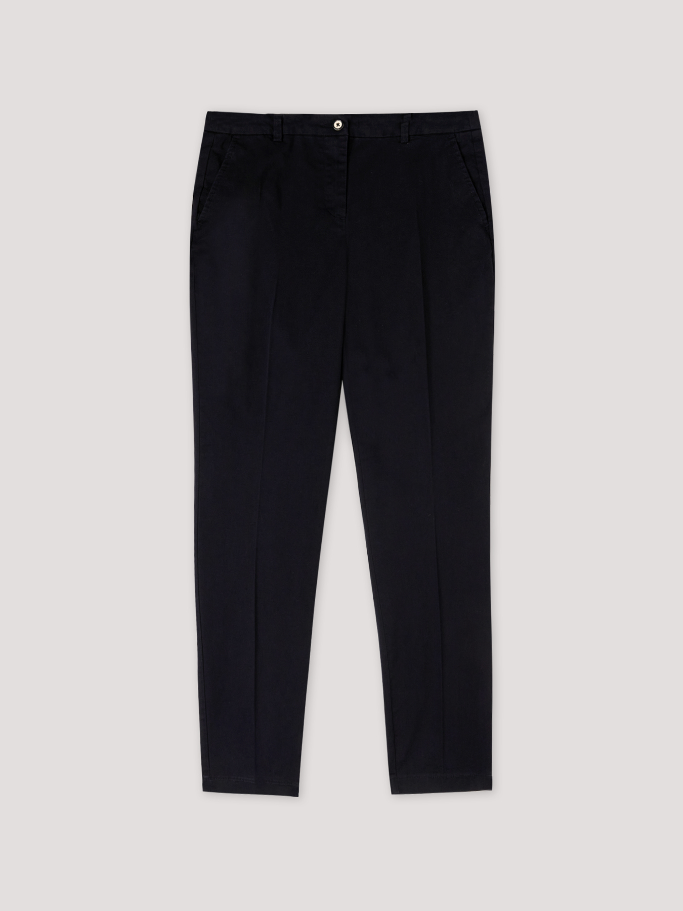 Pantaloni a sigaretta in cotone image number 0