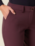 Viscose blend flannel trousers image number 2