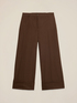 Pantalones cropped micro pata de gallo image number 3