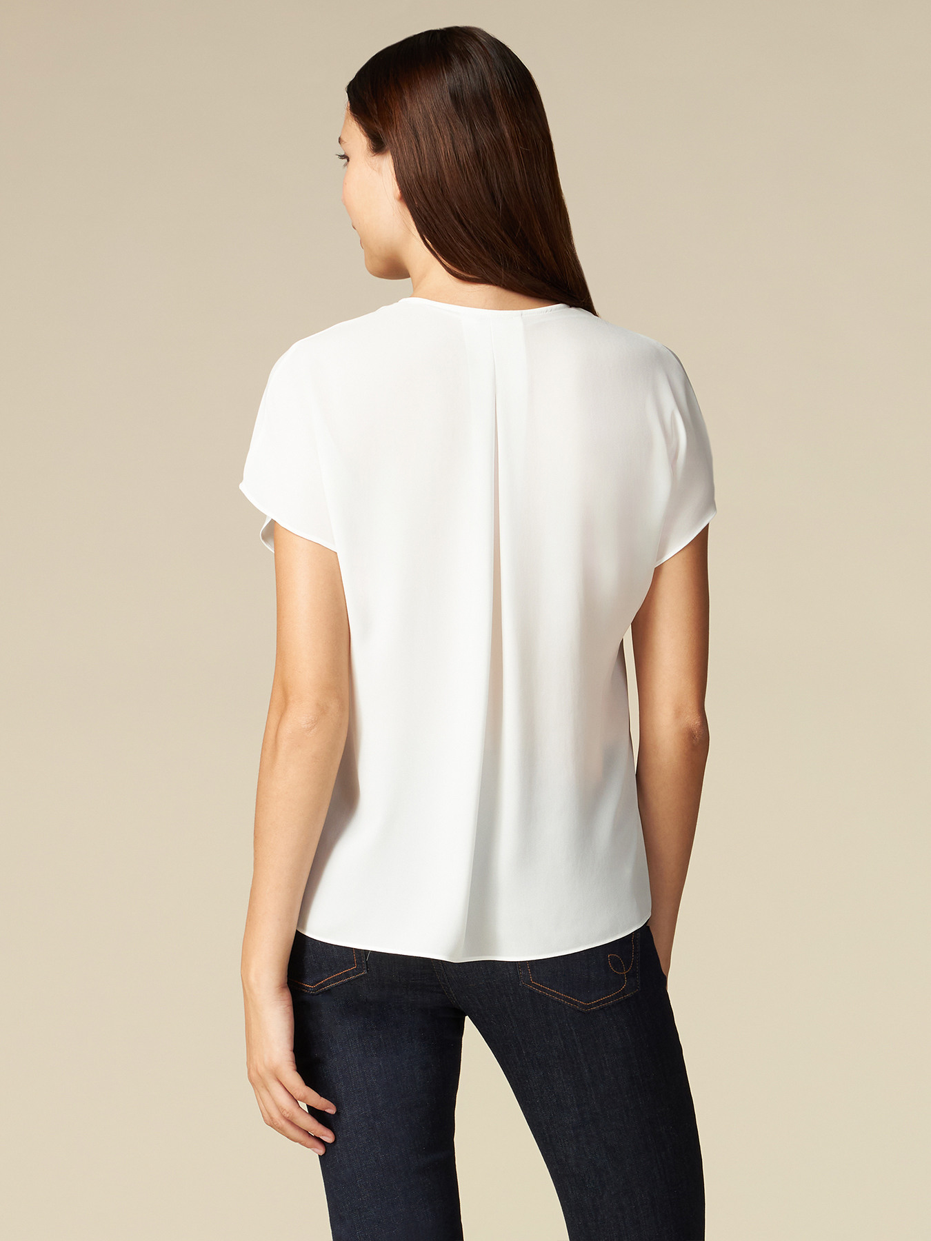 Blouse with buckle image number 1