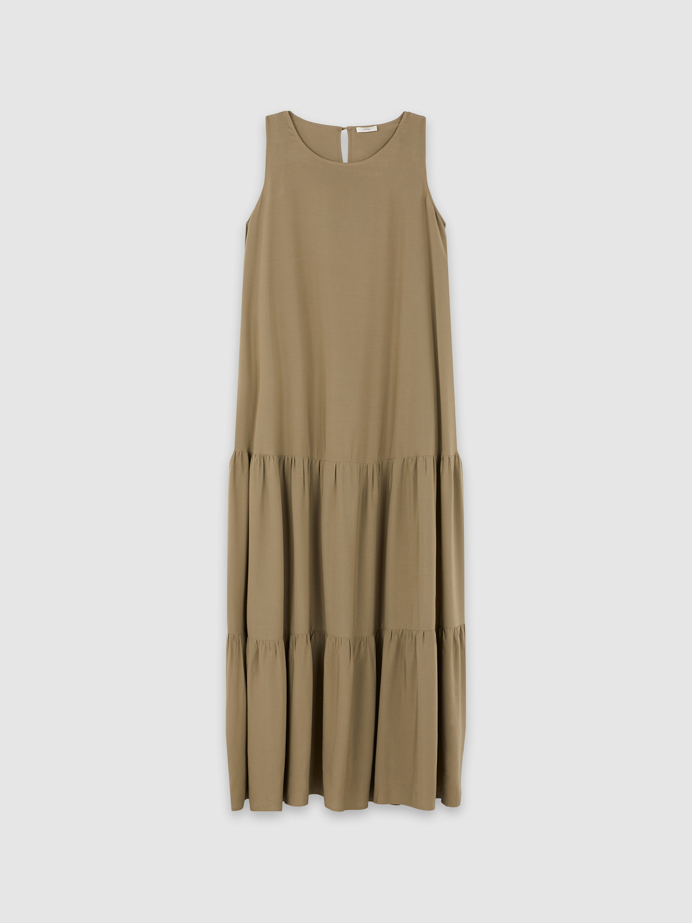 Langes &auml;rmelloses Kleid image number 3