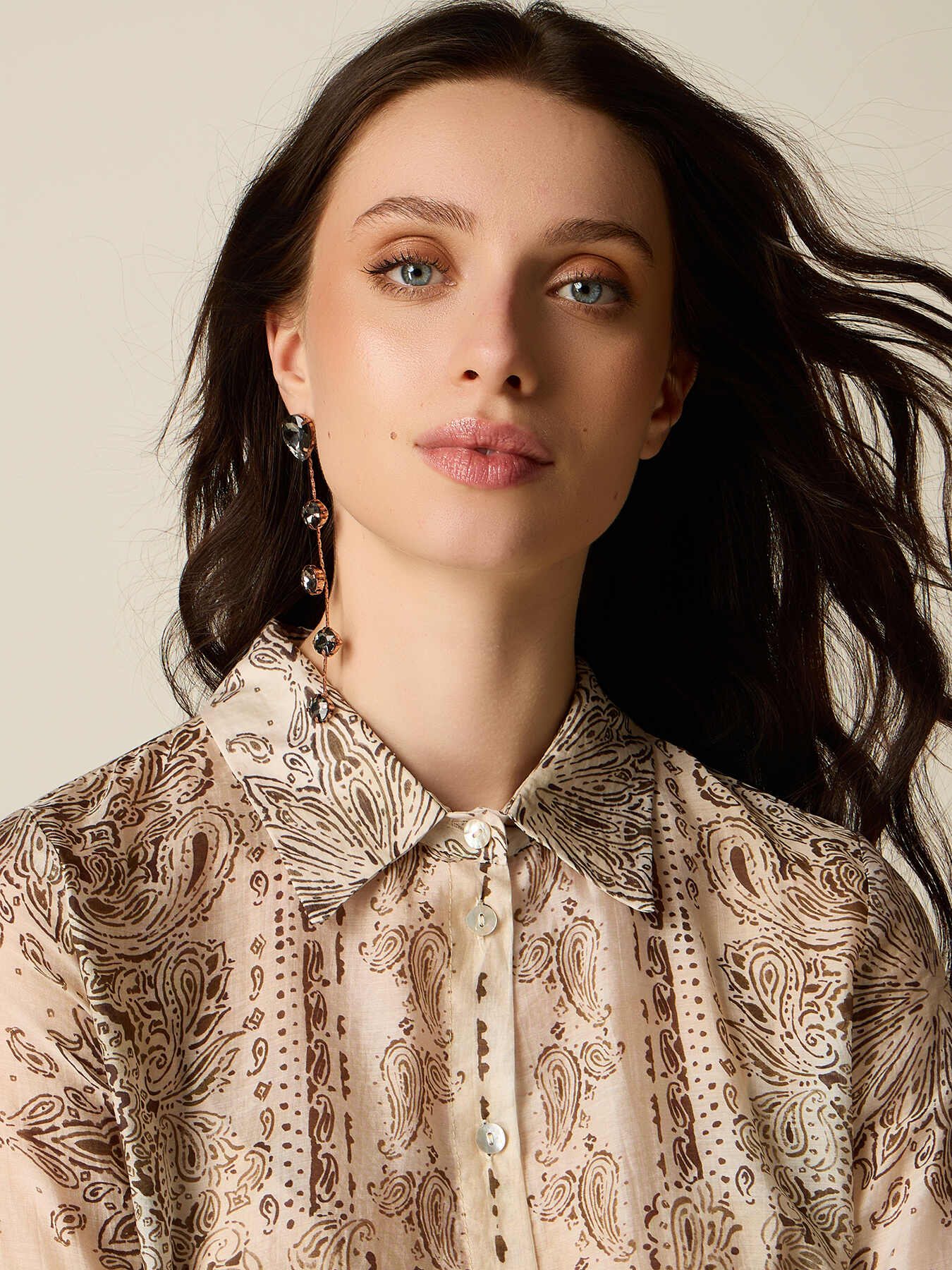 Hemd aus Voile mit Muster image number 2