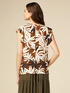Patterned viscose blouse image number 1
