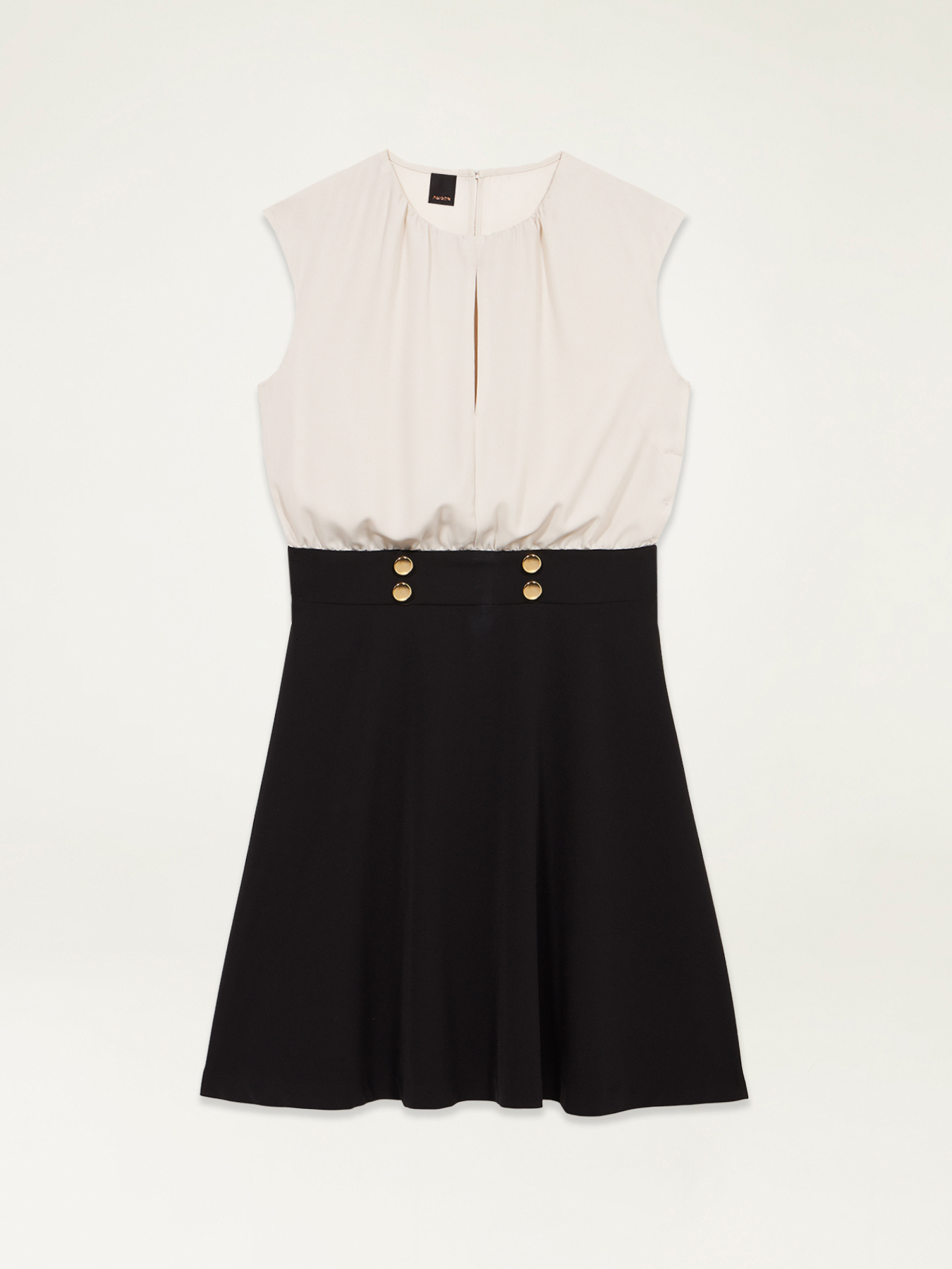 Vestido bicolor image number 4