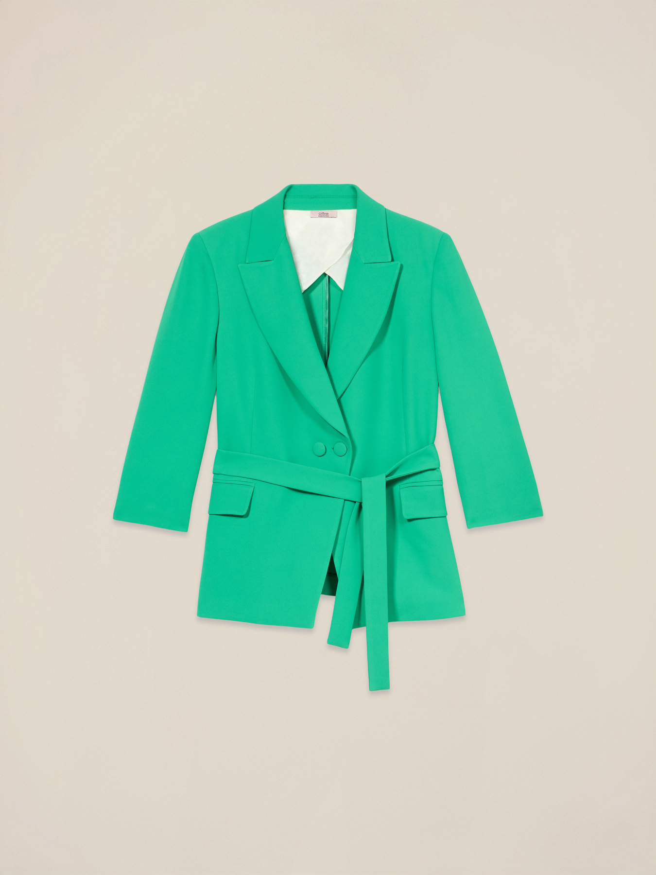 Blazer doppiopetto con fusciacca image number 3