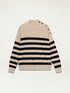 Turtleneck sweater with button detail image number 3
