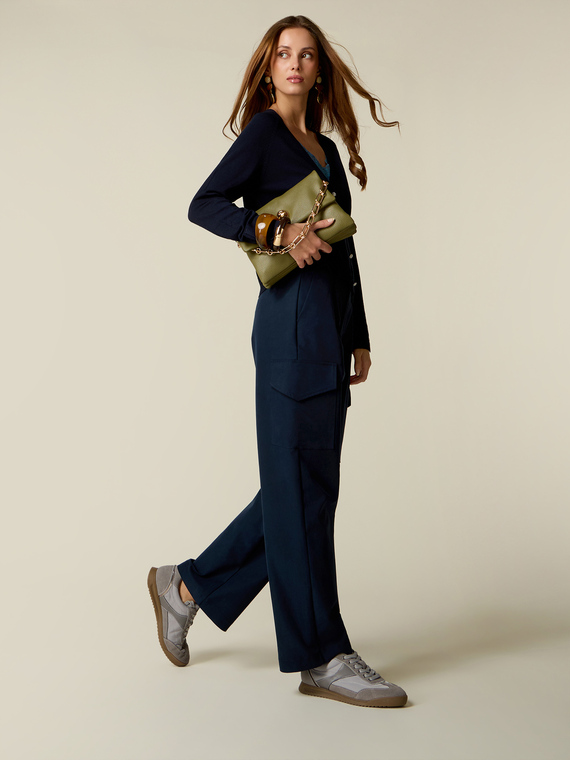 Cargo pants in twill