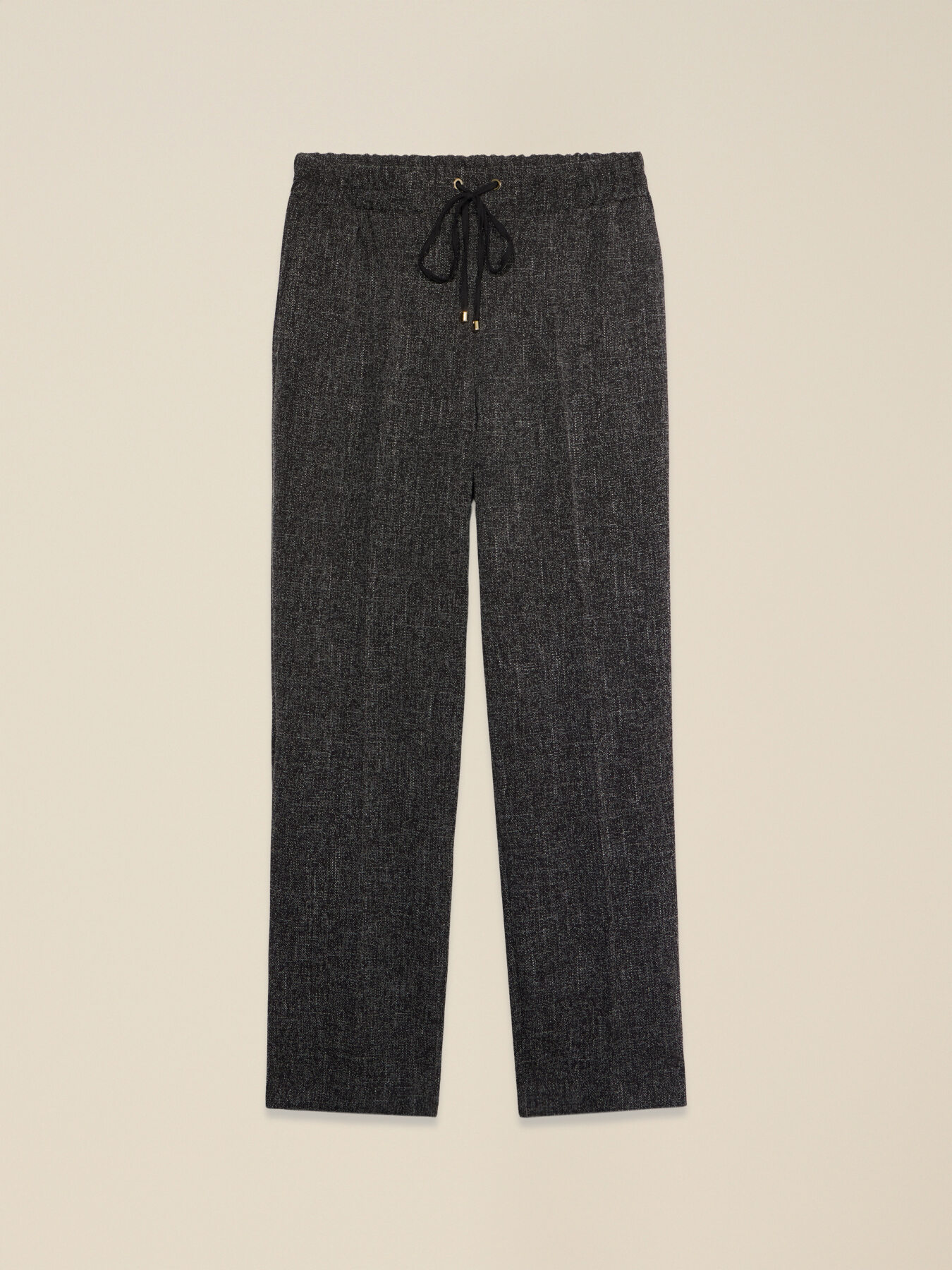 M&eacute;lange fabric joggers image number 4