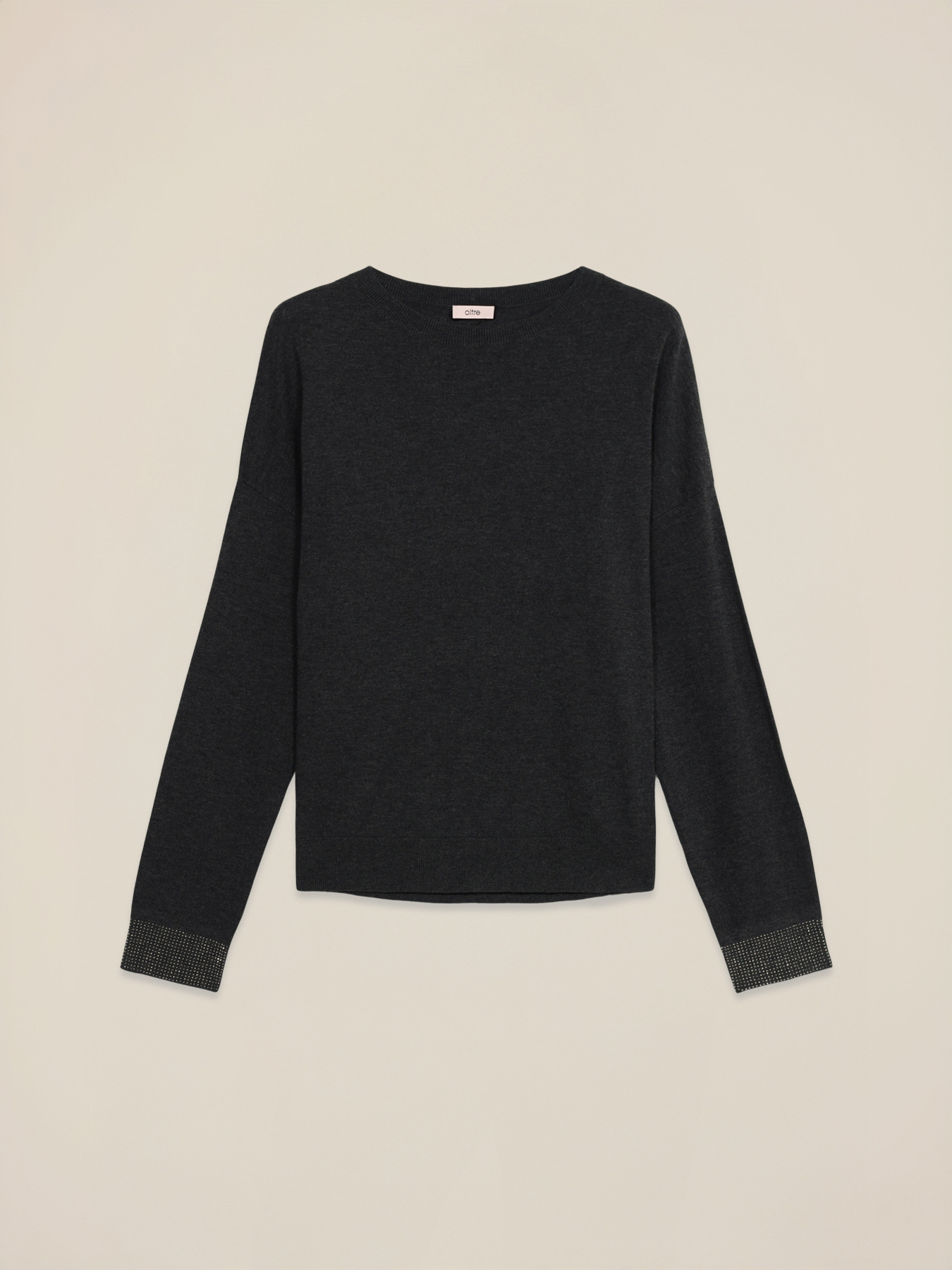 Viskosemischpullover mit verzierten B&uuml;ndchen image number 4