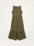 Vestito lungo misto lino image number 4